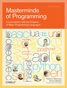 Masterminds of Programming book cover